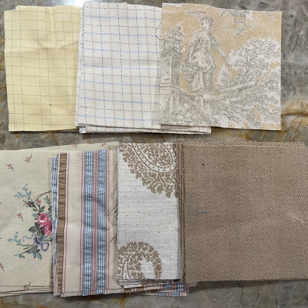 40 Precut 5" Quilt Squares Assorted Fabric Charm Pack